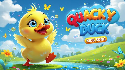 Quacky Duck | Funny Kids Song 🦆🎶