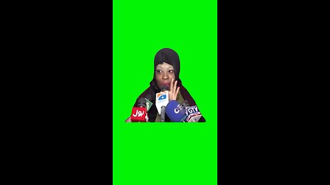 “I’m Not Talking” American Woman in Pakistan | Green Screen