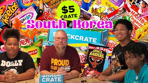 Snack Crate South Korea 1st Crate $5 #brazil #snacks #snackcrate #fyp #fypシ