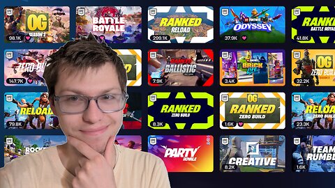 I Ranked EVERY SINGLE Game Mode In Fortnite Made By Epic