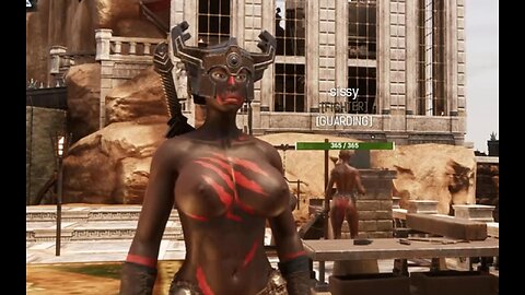 Conan Exiles, beginners guide farming Berserkers busty boobs breast expansion huge tits milkers