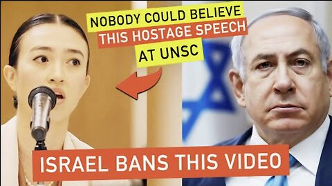 Freed Israel Hostage GOES VIRAL For Hitting Israel Where It Hurt in UNSC SPEECH!