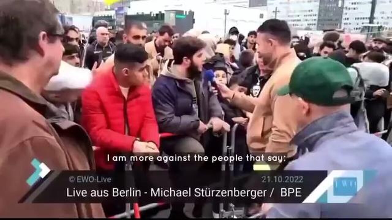 Muslim Merkel-migrants in Germany, "When we are the majority we will take Germany by force"