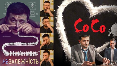 Zelenskyy the Coke head of Kyiv