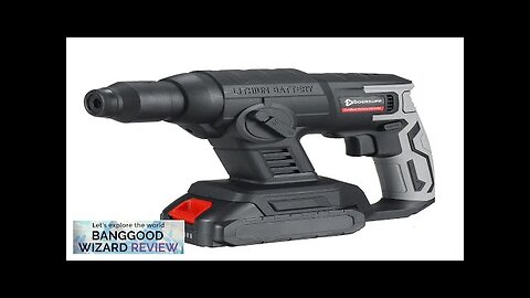 Doersupp Cordless Rotary Hammer Rechargeable Electric Hammer Impact Drill Power Tool W/ Review