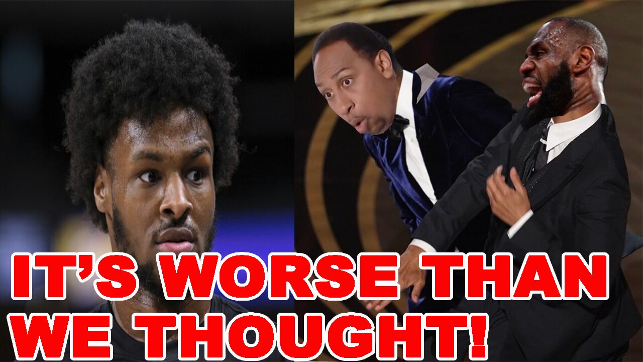 Bronny James SLAMS Stephen A as he REVEALS LeBron's EXACT WORDS when he was CURSED OUT!