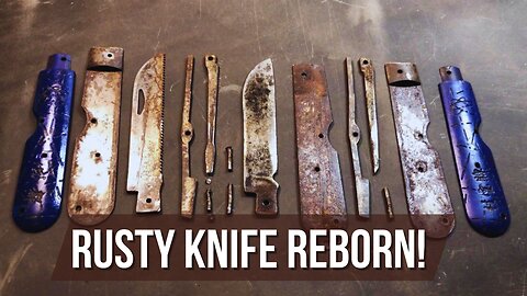 How to Restore a Rusty Electrician’s Knife – Full Restoration Guide!