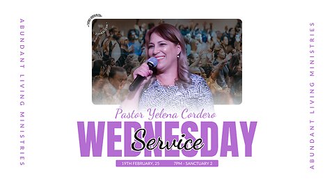 Wednesday Night Service | Abundant Living Ministries