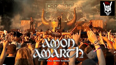 Amon Amarth - Live @ Graspop Metal Meeting (2023) - Full Show