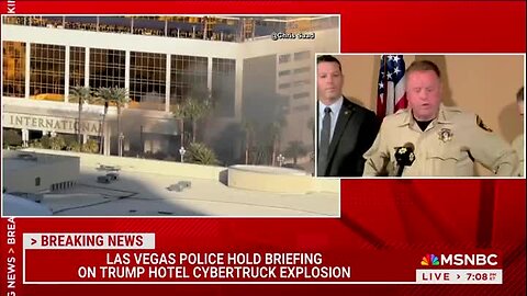 Las Vegas Sheriff: Tesla Cybertruck Directed Blast Upwards Which Prevented More Damage