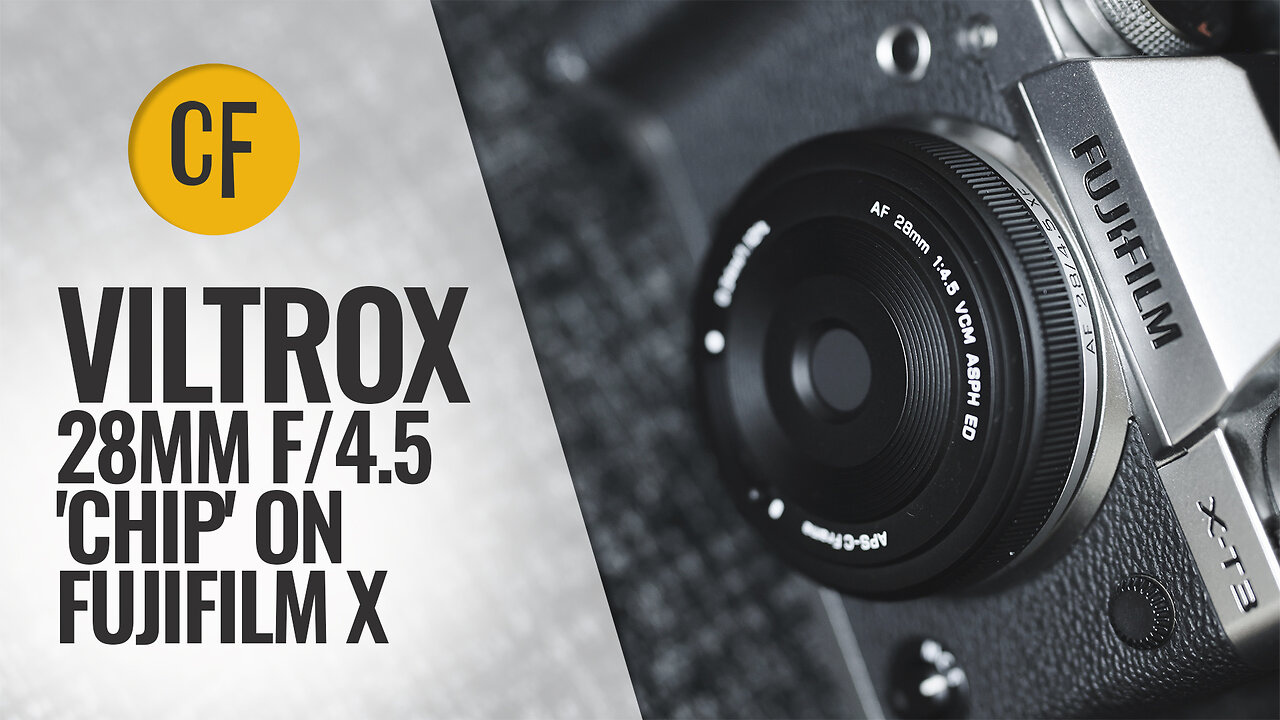 Viltrox 28mm f/4.5 'Chip' pancake lens review on Fujifilm X