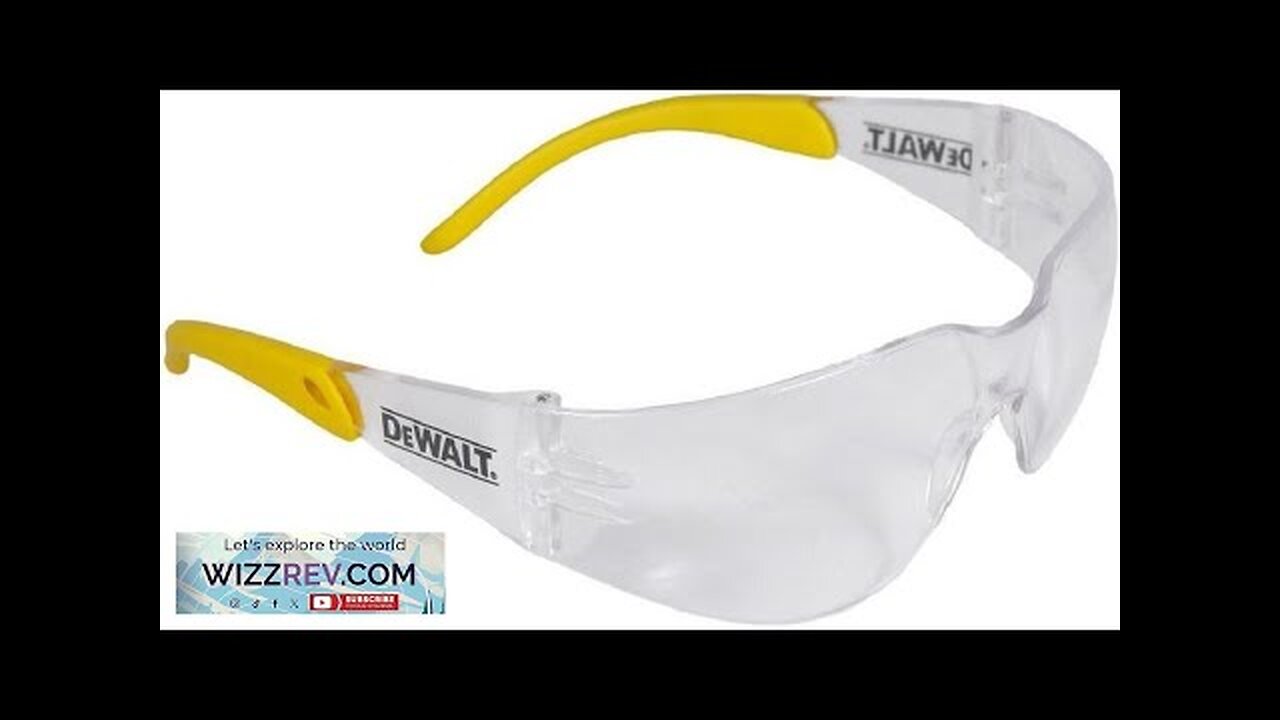 Dewalt Protector Clear Lightweight Protective Safety Glasses Dpg54 Landscaping Unisex Adult Review