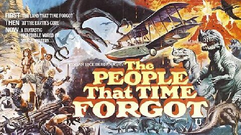 THE PEOPLE THAT TIME FORGOT 1977 Antarctic Expedition Finds Prehistoric World FULL MOVIE HD & W/S