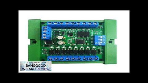 23IOA08 8CH Multifunctional RS485 Remote IO Module PLC DI-DO Expansion Board DIN Review