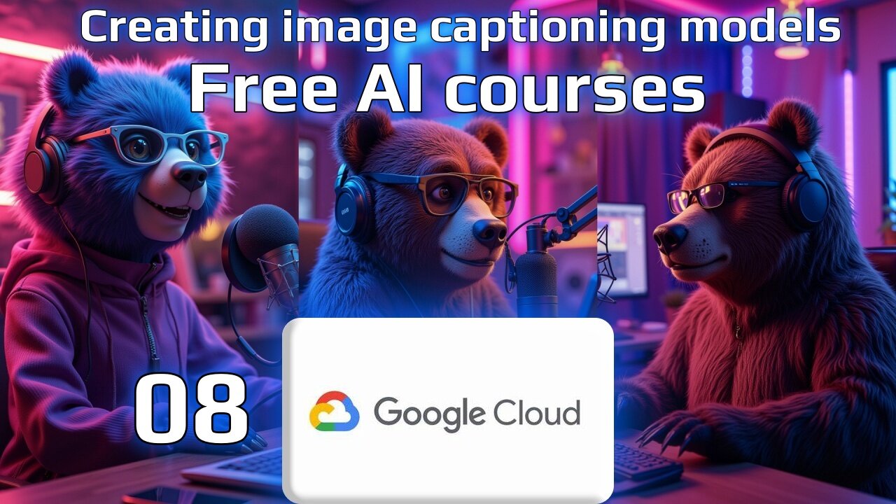 FREE AI COURSE 08 from GOOGLE CLOUD with the AI ​​BEARS