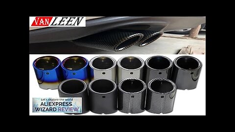 Car Styling Stainless Steel Exhaust Muffler Tip Pipe Auto Accessories For VW Review