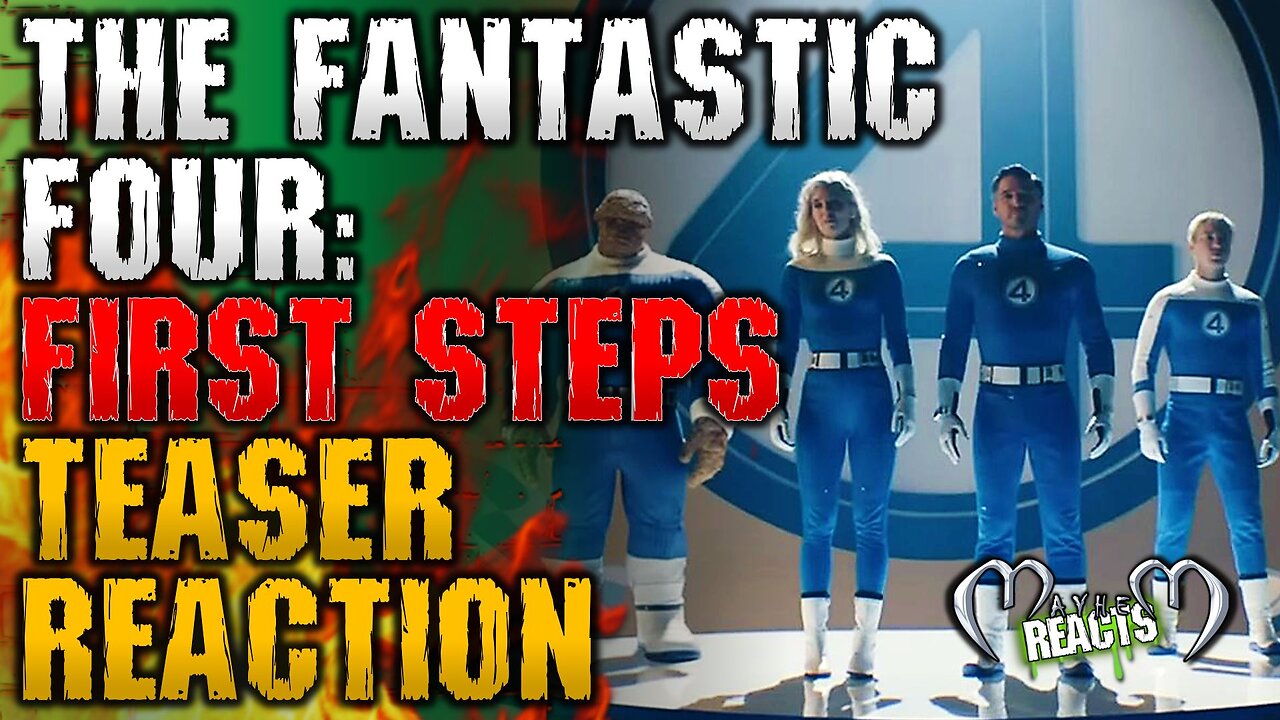 THE FANTASTIC FOUR: FIRST STEPS TEASER REACTION - The Fantastic Four: First Steps | Official Teaser