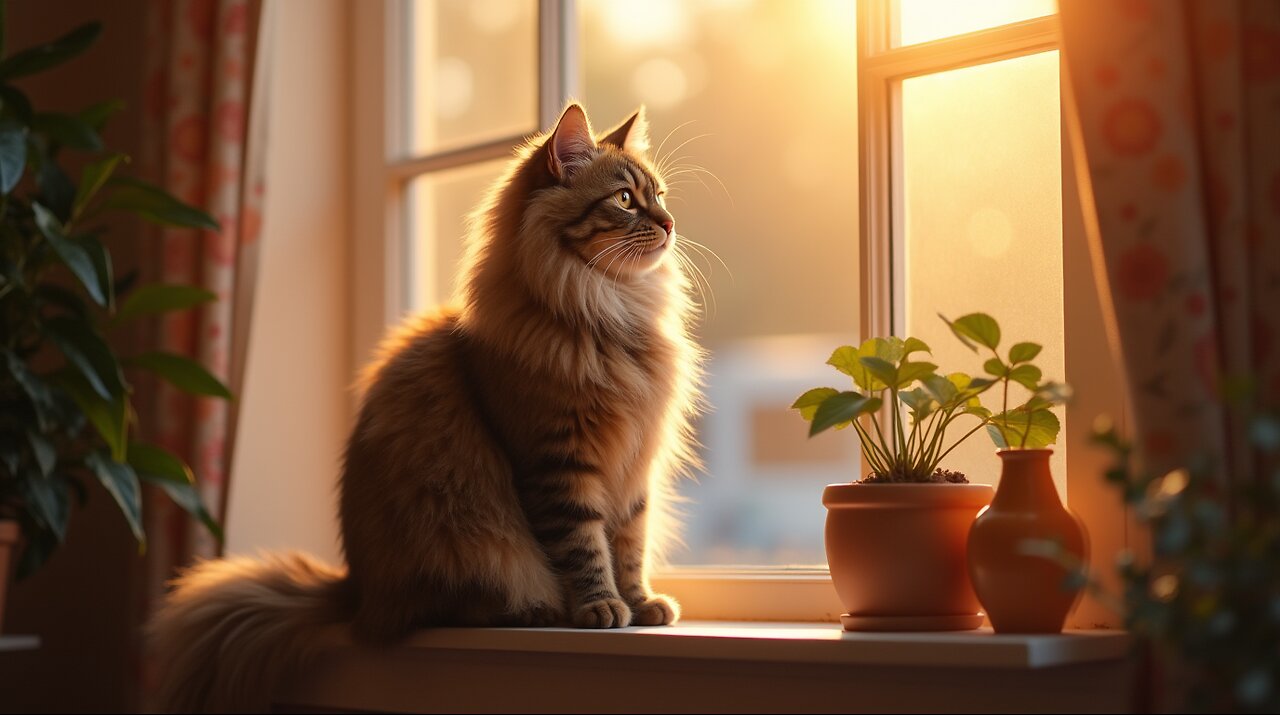 "Pawsome Beats ☕" | 24/7 Cat Cafe Lofi | Study & Work Music