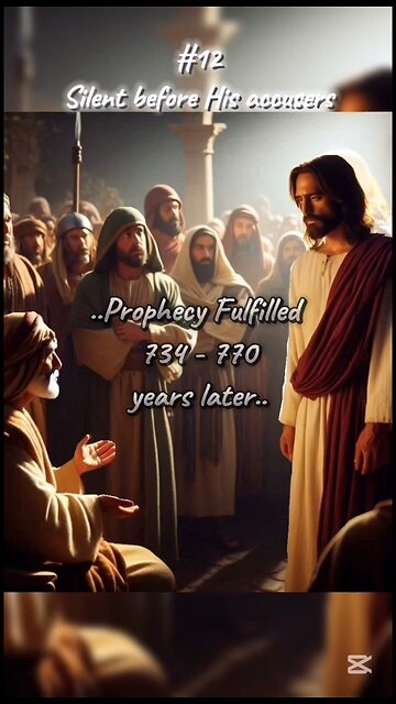 #12 Silent before His accusers - Jesus Christ Prophecies Fulfilled