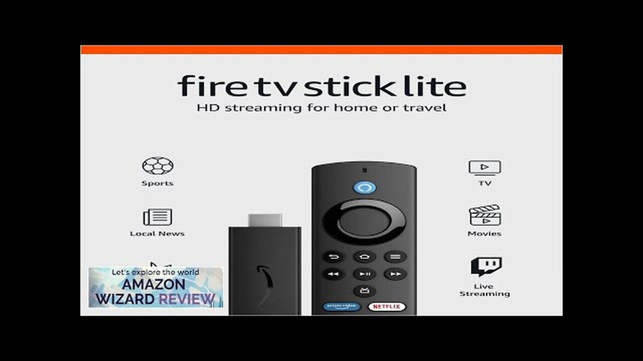 Amazon Fire TV Stick Lite free and live TV Alexa Voice Remote Review