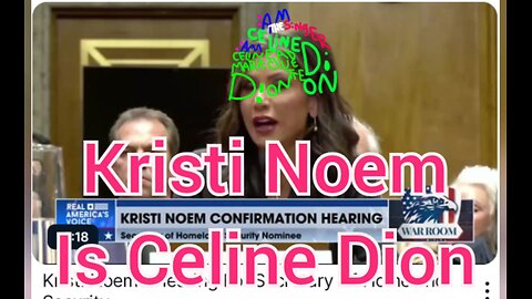 Kristi Noem Is Celine Dion