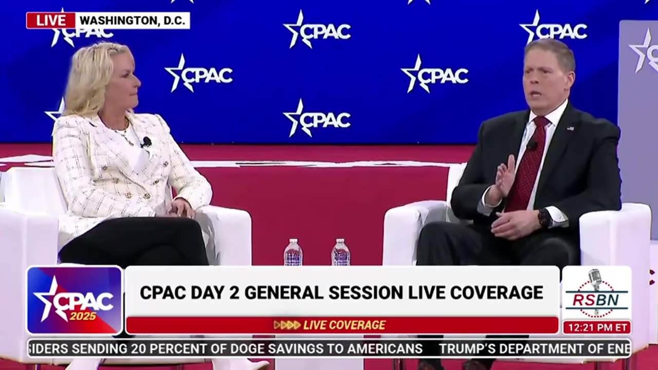 FULL SPEECH: Julie Kelly & Chief Steven Sund Speak at CPAC 2025 Day Two! - 2/21/25