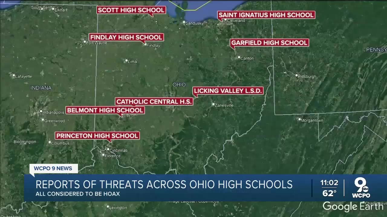 Princeton High School Shooting Hoax Prank Sharonville Ohio & Multiple States