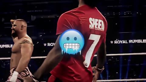 iShowSpeed Loudest Ronaldo SIU at WWE 🤯🔥