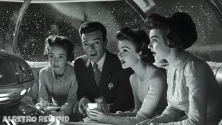 Retro-Future Jazz Relaxing Music in a 1950s Futuristic Dream.