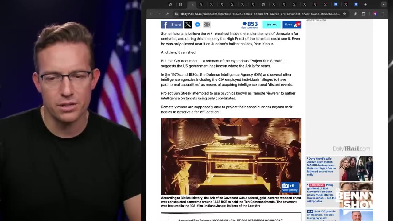 CIA Claims To Have FOUND The Ark Of The Covenant, US Military