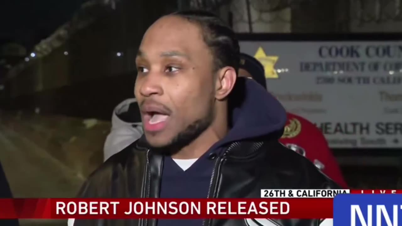 Robert Johnson is finally free after 29 years in prison after being wrongly convicted of...