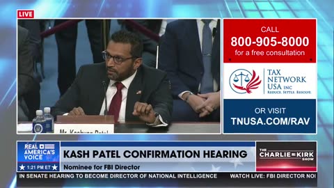 KASH PATEL: "JOE BIDEN WAS THE PRESIDENT OF THE UNITED STATES"