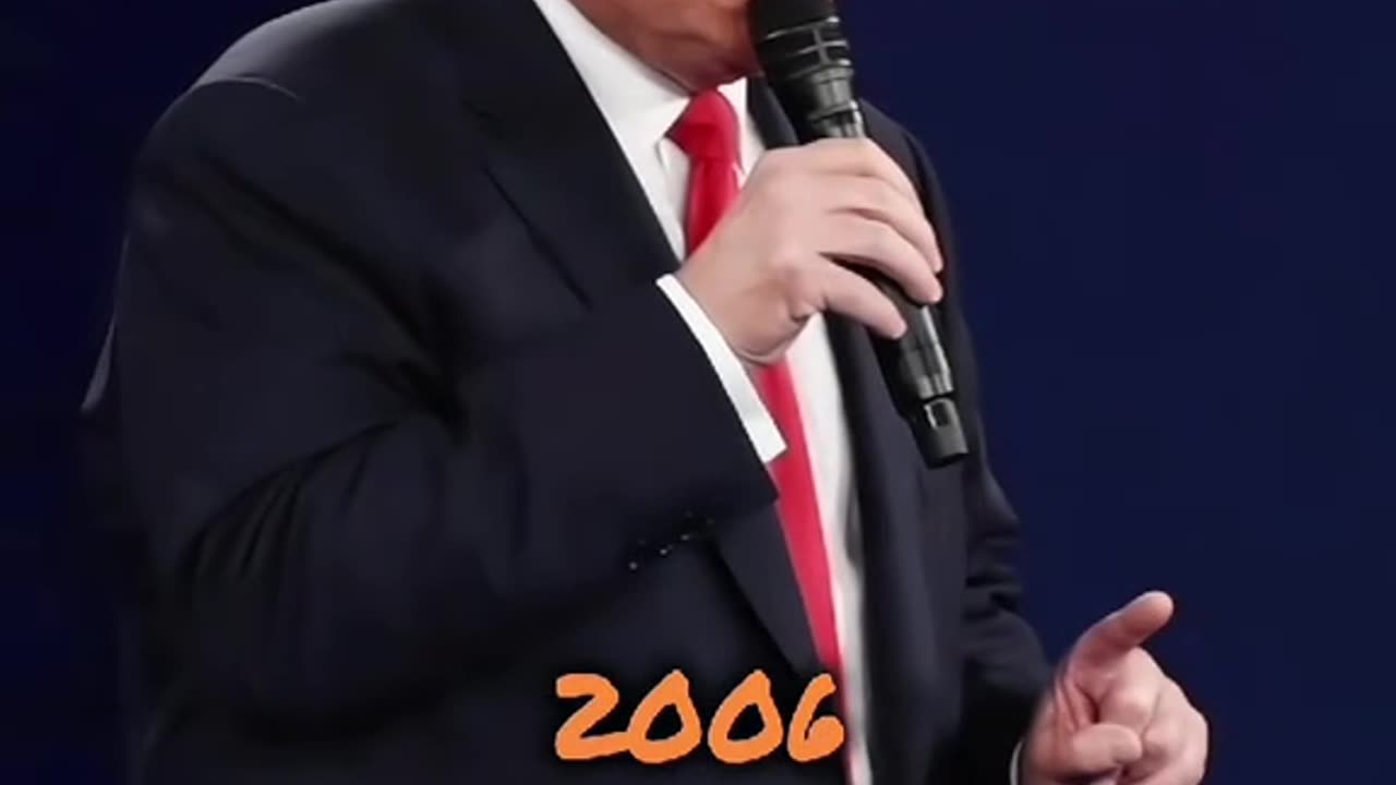 Donald Trump threw the years