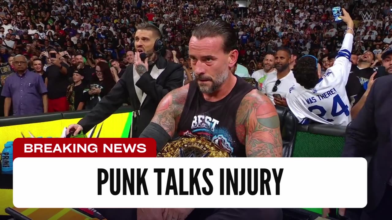 CM Punk's Honest Comments On Getting Injured During The Royal Rumble