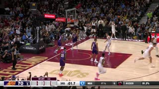 NBA - Spida hits the turnaround corner 3 from a tough angle 😮‍💨