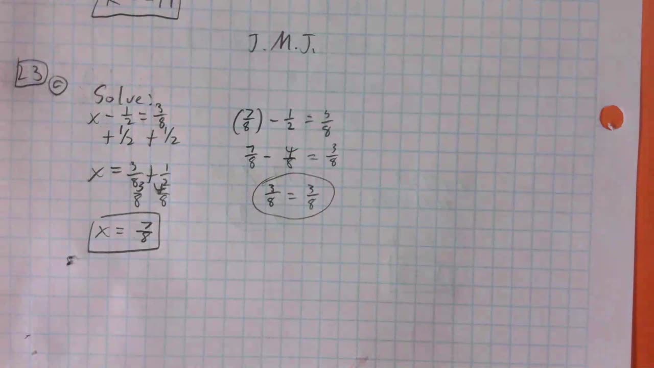 Saxon Algebra 1 Lesson 23 (c)