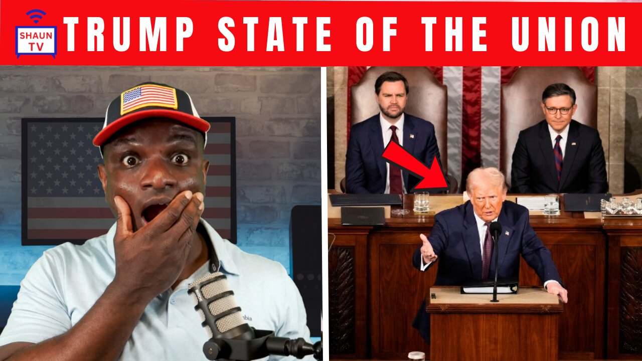 Trump's State of the Union Address: My Reactions