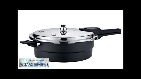 Ultra-Durable Stainless Steel Pressure Cooker for Gas and Induction Stoves with Non-Stick Review