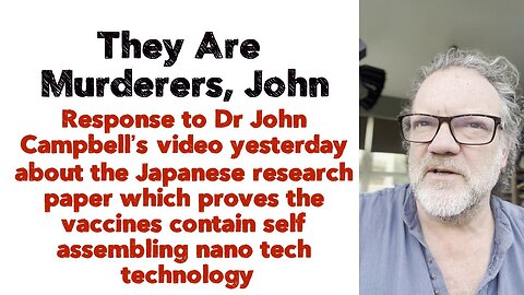 They Are Murderers, John