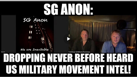 SG Anon: Dropping Never Before Heard US Military Movement Intel!