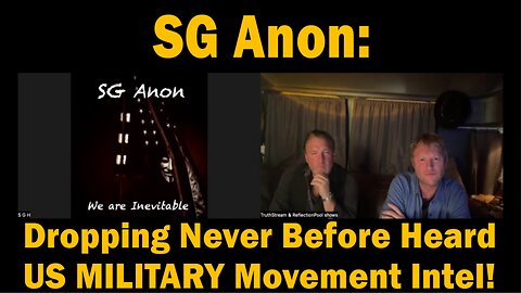 SG Anon: - Dropping Never Before Heard US MILITARY Movement Intel!