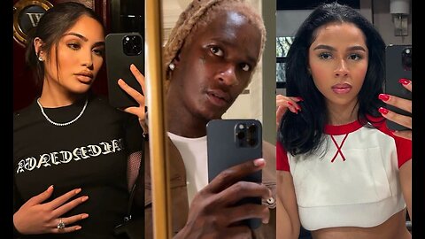 Young Thug had 10 Diff BAD B*tches IN JAIL cryin over him! Travis Hunter Girl Sneaky Link expose her