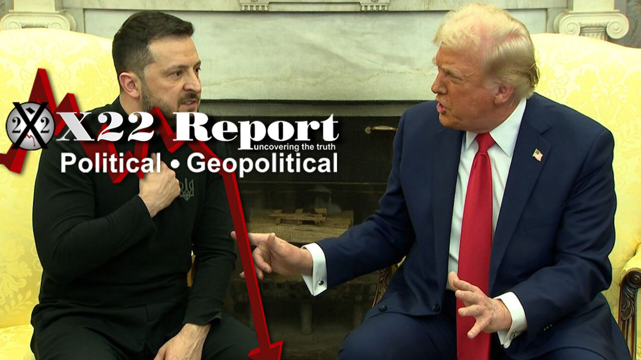 Ep 3584b - Trump Shuts Down Zelensky, Sleepers Exposed, Pieces Coming Together, March Madness