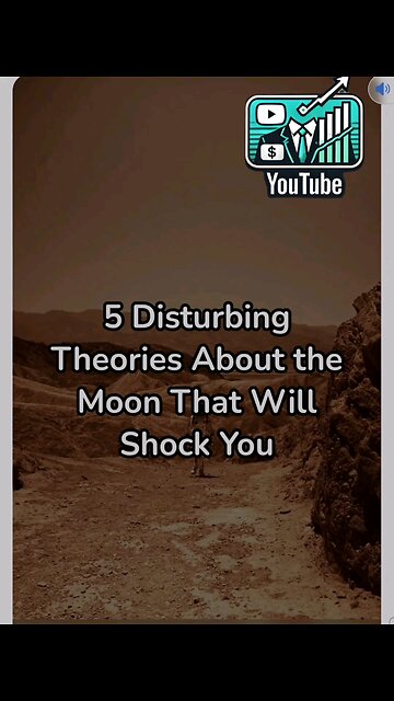 Top 5 Disturbing Theories About the Moon! 🌙👽 (Are We Being Lied To?)#MoonTheories #ConspiracyTheor