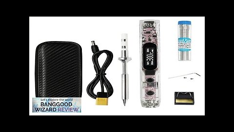 SEQUER SI012 Pro Max TS-B2 Portable OLED Soldering Iron with Color Ambience Review