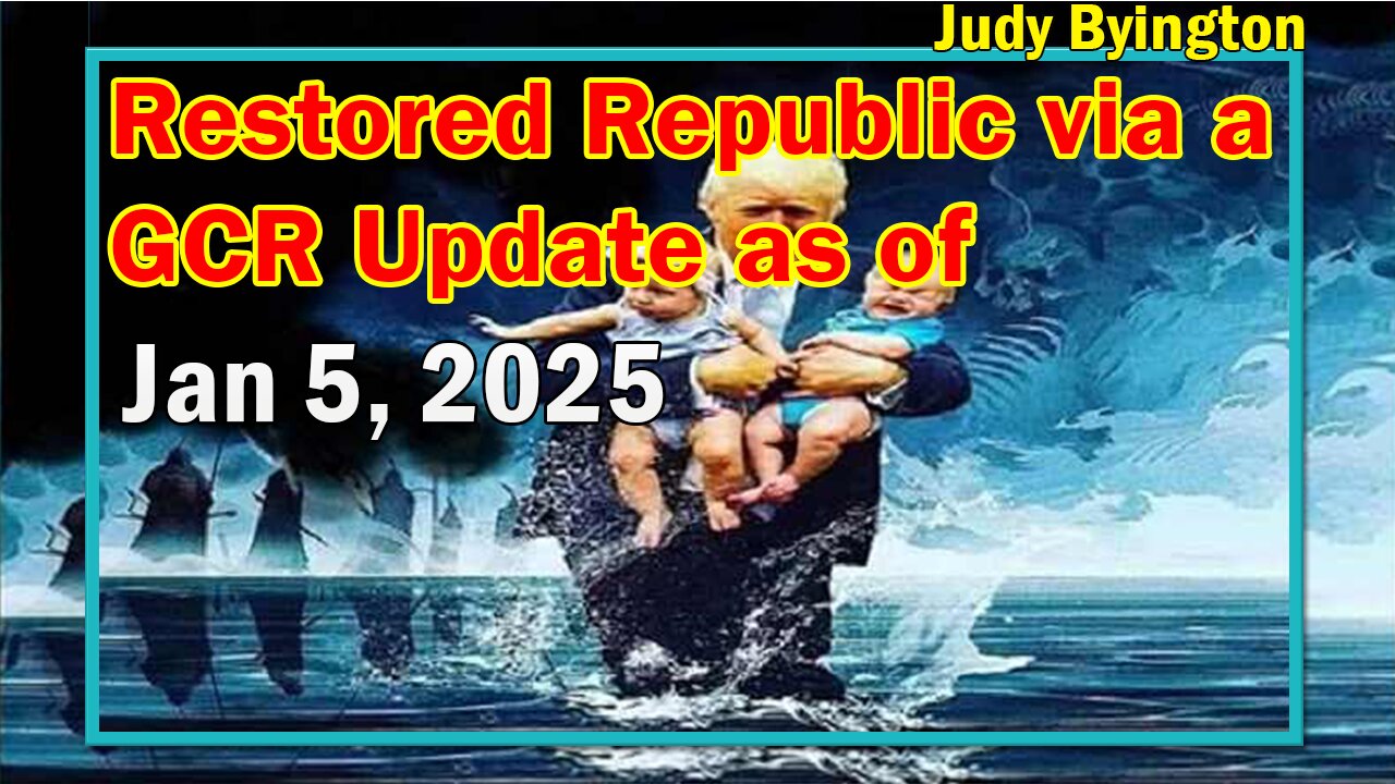 Restored Republic via a GCR Update as of Jan 5, 2025 - Jan 6 Dem Protests, Amendment 14, CIA/FBI, China Pandemic 2.0