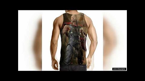 Thor Real Big Standing Nice On Fight Super Cool Tank Top Review