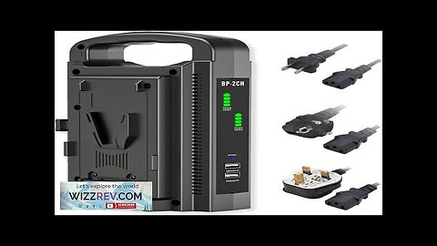 V Mount Battery Charger Pickle Power Dual D-Tap Travel Charger for Sony Review