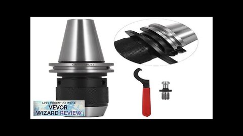 VEVOR Integrated CAT40 Collet Chuck Keyless Drill Chuck 1/2 inch for CAT40 Review