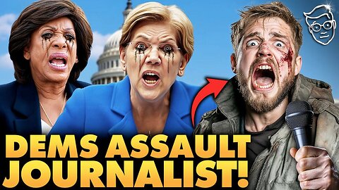 Elizabeth Warren, Maxine Waters ASSAULT Reporter on Camera for asking Questions: 'Pressing CHARGES!'